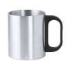 300ml Double-Wall Recycled Stainless Steel Mug - metal mug at wholesale prices