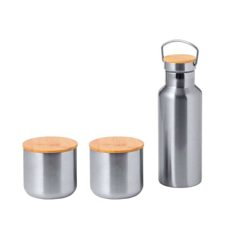Set bouteille et bidon thermique - Bouteille isotherme à prix de gros