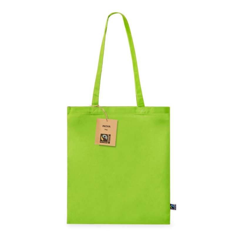 Tygväska i bomull 180g/m2, 70cm handtag - Toteväska till grossistpris
