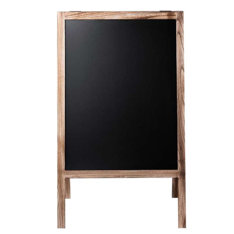 Ardoise de madeira dobrável 106x59 cm - Porta-menu a preço grossista