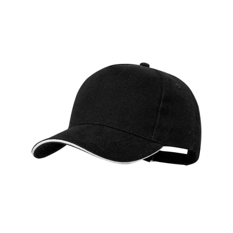 5-Panel Cotton Cap with Adjustable Closure - Cap at wholesale prices
