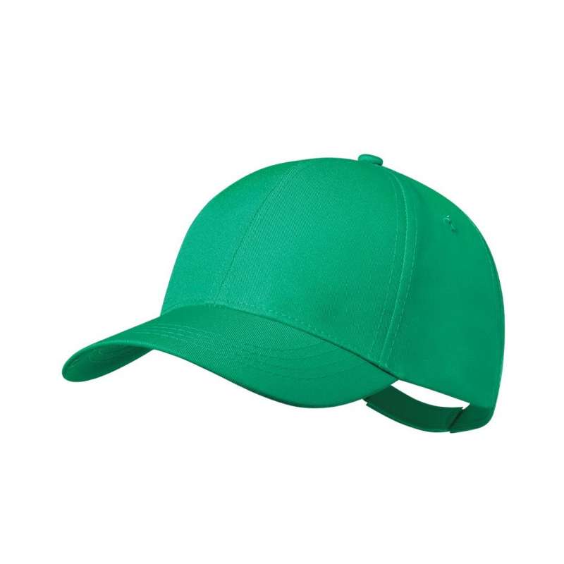 Casquette 6 panneaux en RPET à prix grossiste - casquette écologique à prix de gros