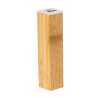 2200mAh Bamboo Power Bank with USB-C - Charger at wholesale prices