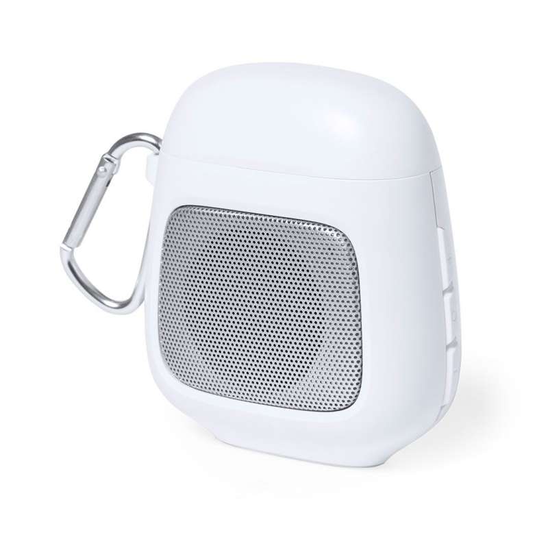 White Bluetooth Speaker Set with Earbuds - Bluetooth at wholesale prices