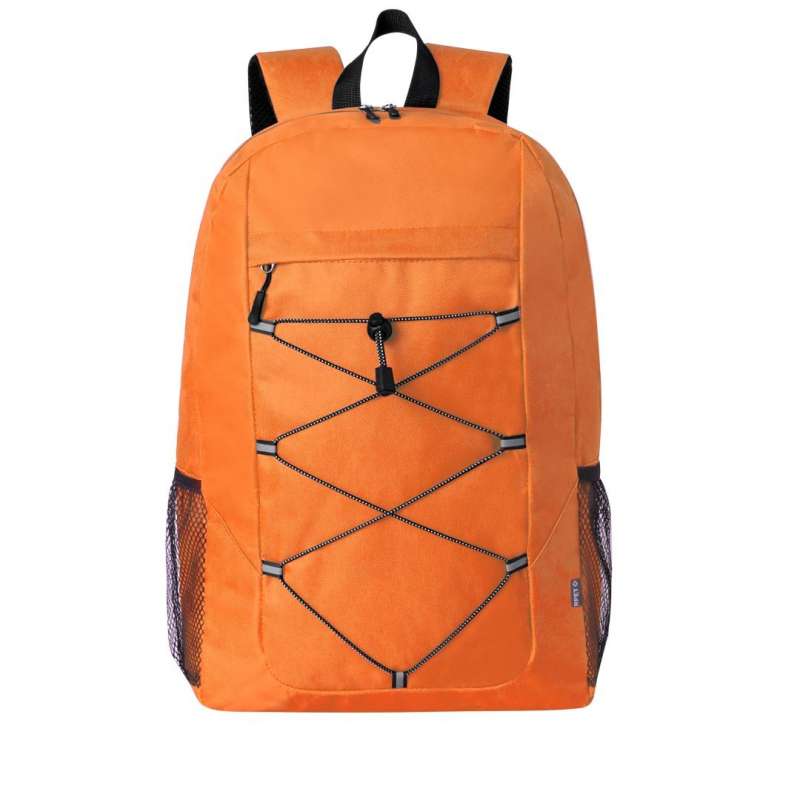 600D RPET 15-Inch Backpack with Adjustable Straps - Backpack at wholesale prices