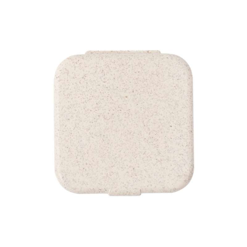 Papirclips-holder i hvedestængler med 50 clips - Trombone til engrospris