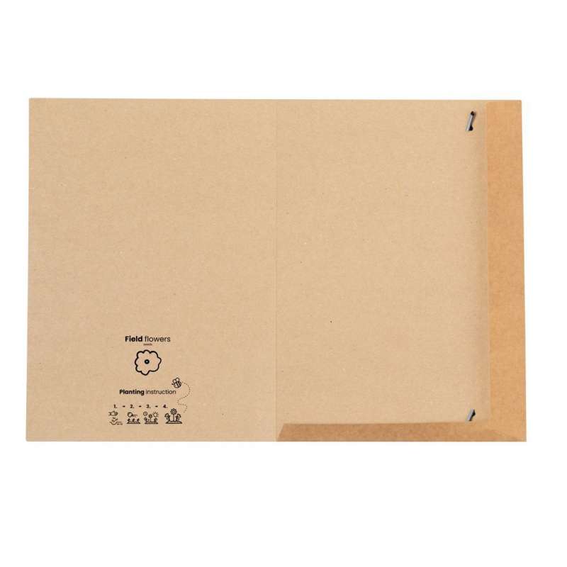 Cartella Ecologica con Semi - A4 - Semi da piantare a prezzi all'ingrosso