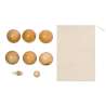 Wooden Pétanque Set with 6 Balls - Boules set at wholesale prices