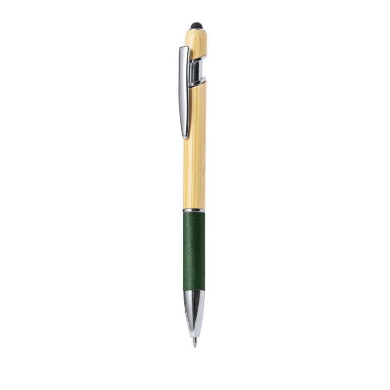 Pointer pen with bambou body and paper - Touch stylus at wholesale prices