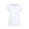 T-Shirt Feminino Branco 100% Algodão 160g/m² - T-shirt a preço grossista T-Shirt Feminino Branco 100% Algodão 160g/m² - T-shirt a preço grossista