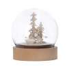 Boule de Noël lumineuse en acrylique 10 cm - Decorazioni di Natale a prezzi all'ingrosso