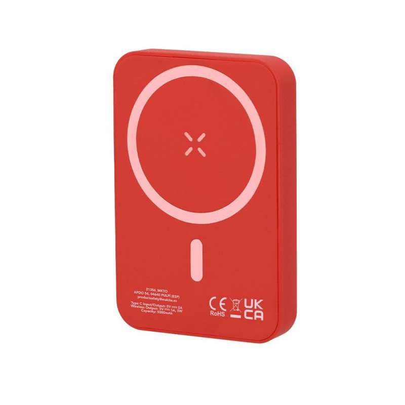 Batería Externa 5000 mAh con Carga Inalambrica a precios de mayorista - Powerbank / batería externa a precios de mayorista
