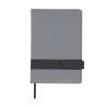 A5 Lined PU Leather Notebook with Bookmark - Notepad at wholesale prices