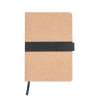 A5 Lijnnotitieboek in kurk met band - Notitieboek tegen groothandelsprijzen