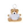 Portachiavi Orsetto Peluche Personalizzabile 10 cm - Peluche a prezzi all'ingrosso