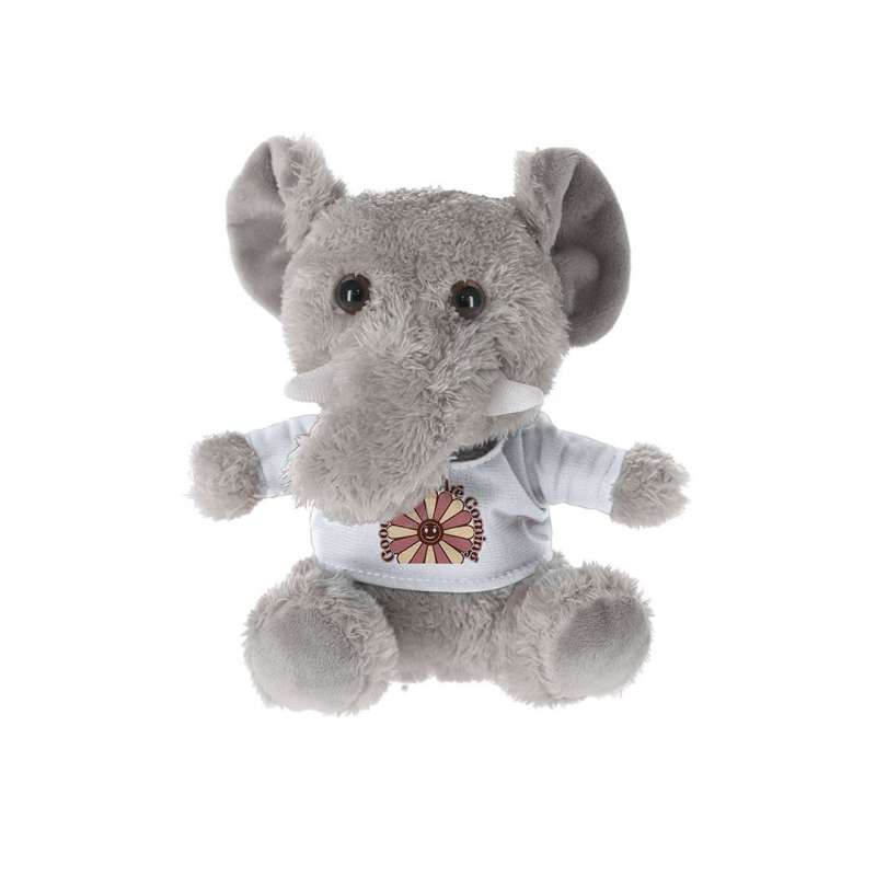 Customizable Soft Elephant Plush Toy - Stuffed animal at wholesale prices