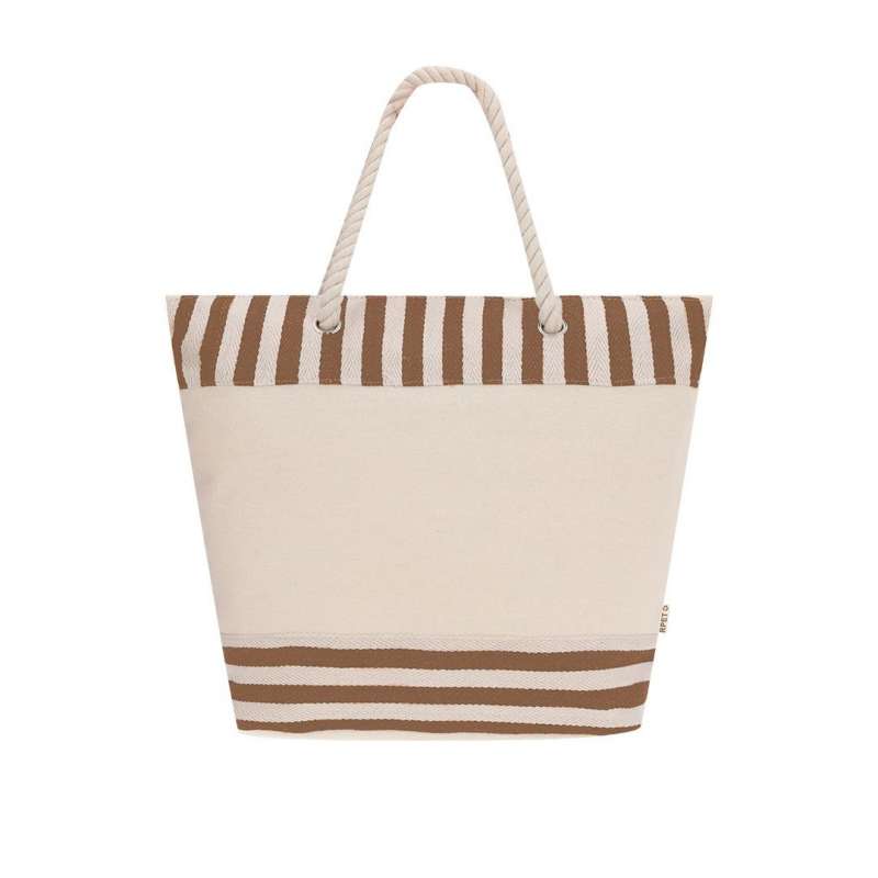 Insulated RPET Cooler Bag with Striped Design at wholesale prices - Insulated bag at wholesale prices