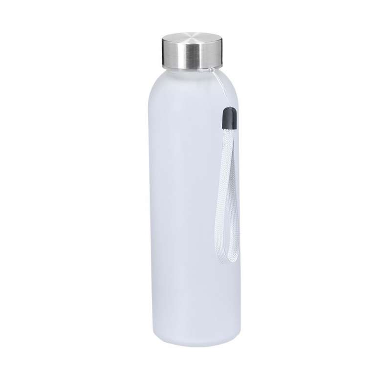 Garrafa de Vidro 500 ml Givrada com Tampa Inox a preço grossista - Objeto para sublimação a preço grossista