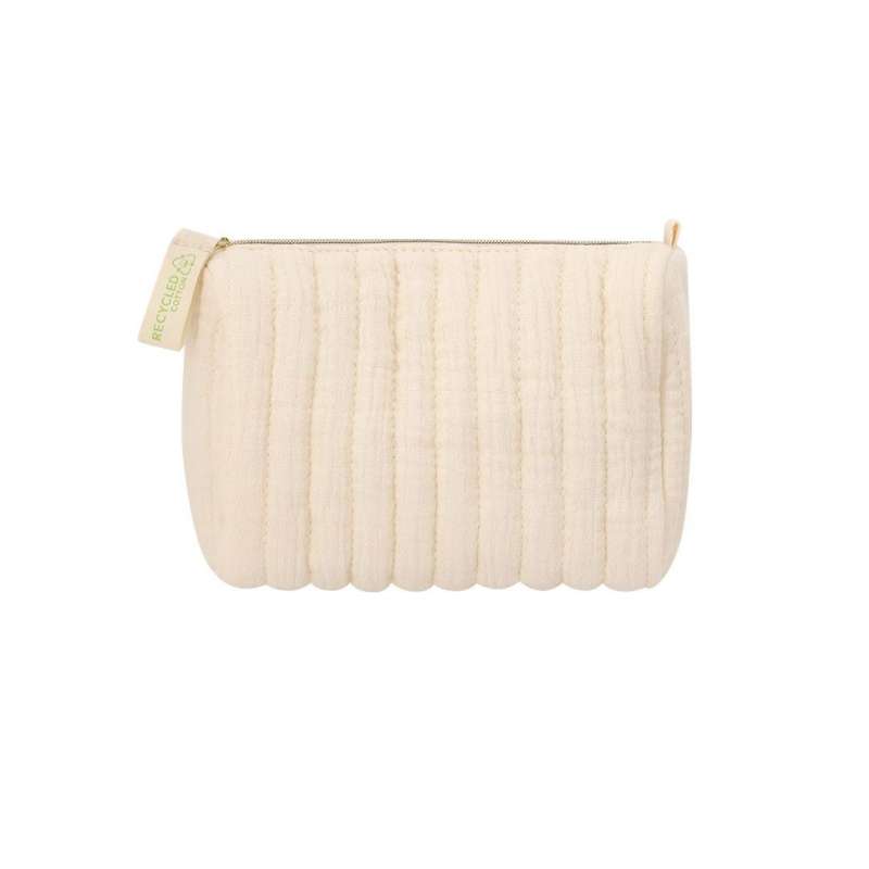Necessaire in cotone riciclato 20cm - Trousse da toilette a prezzi all'ingrosso