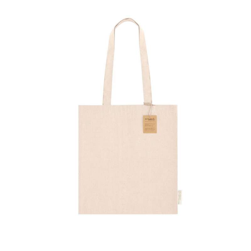 Tote bag i återvunnen bomull 70cm, 7kg kapacitet till grossistpris - Toteväska till grossistpris