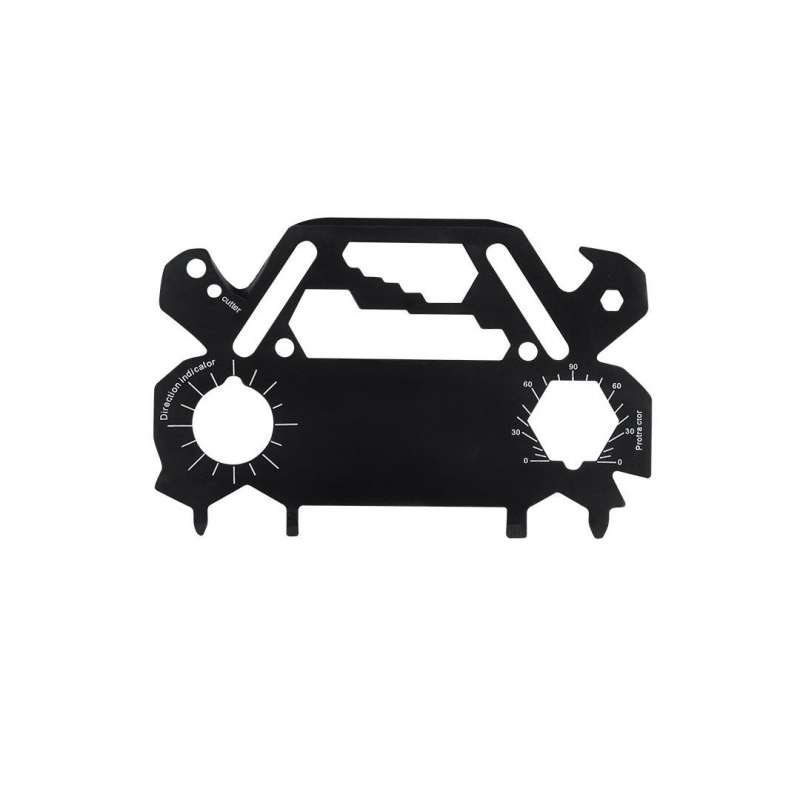 Multi-strumento in acciaio inox a forma di auto con 30 funzioni a prezzi all'ingrosso - Strumento multi-funzione a prezzi all'ingrosso