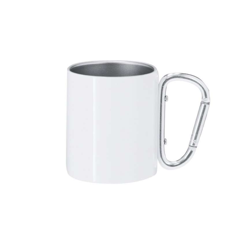 Tazza Sublimazione 220 ml Acciaio Inox Bianco - Tazza per sublimazione a prezzi all'ingrosso