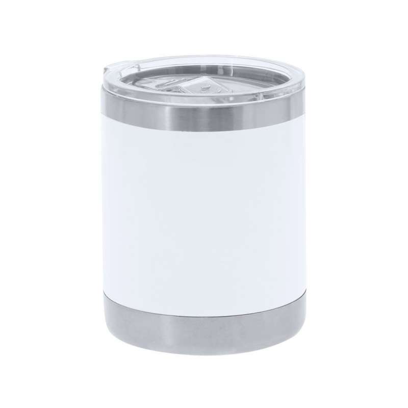 Copo Térmico Sublimação 380 ml Inox Branco - Objeto para sublimação a preço grossista