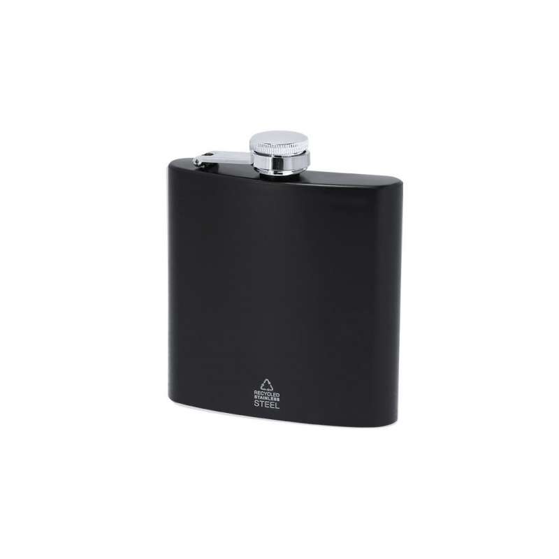 Ergonomic 175 ml Flask in Recycled Steel - Flask at wholesale prices