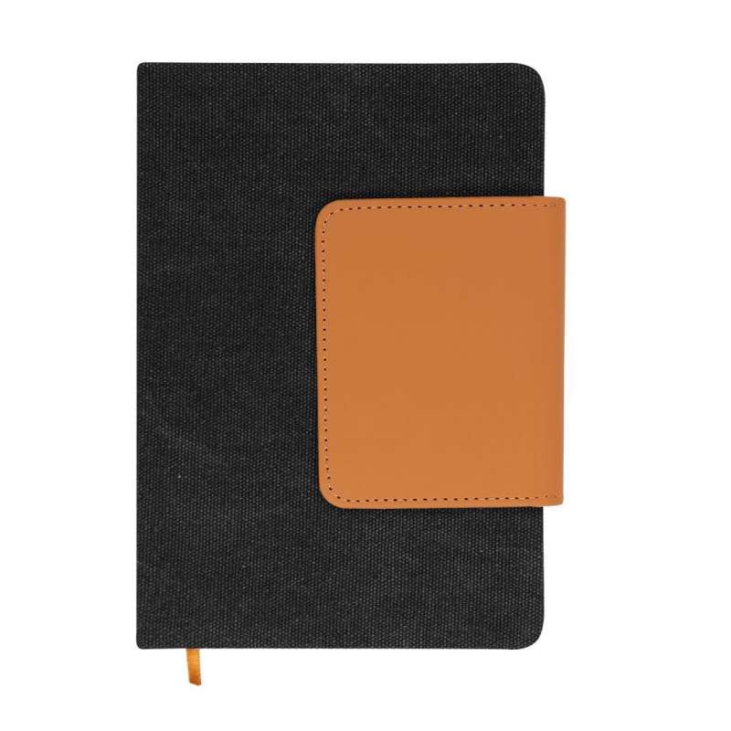 A5 Recycled Leather Bound Lined Notebook - notebook at wholesale prices
