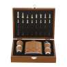 Set Flasque 220 ml con Scacchiera Elegante - Flacon a prezzi all'ingrosso