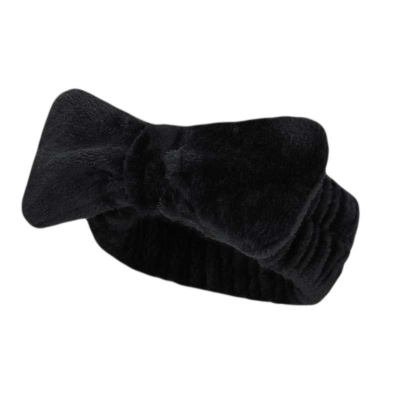 Soft Elastic Headband with Elegant Bow - headband at wholesale prices