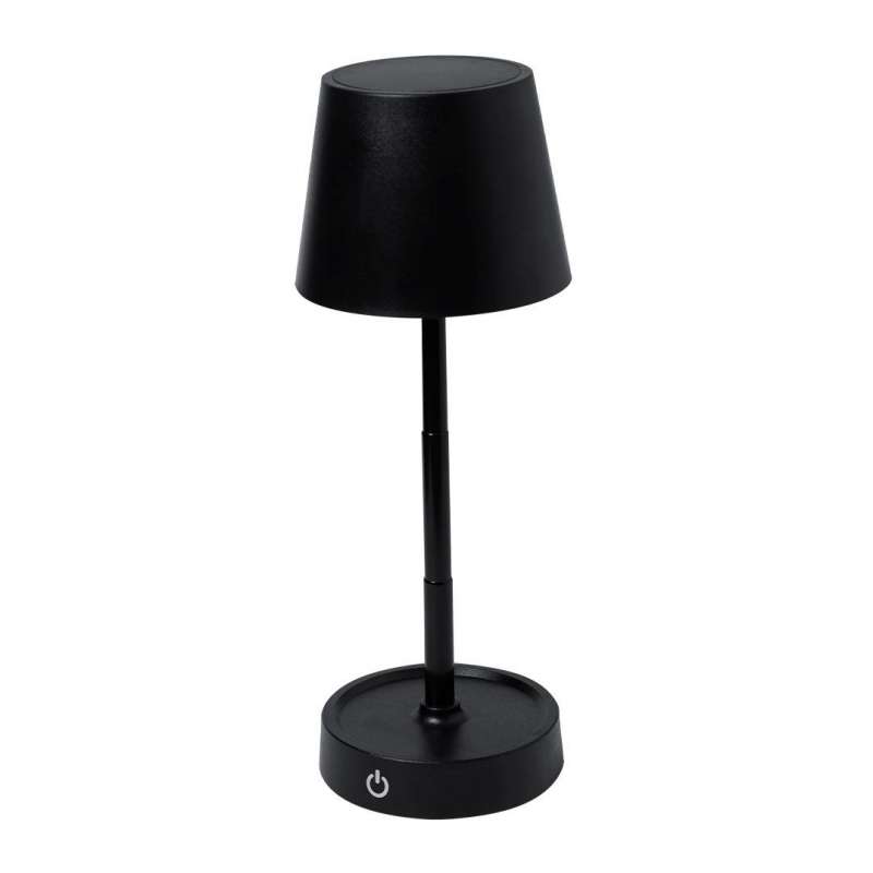 Svart hopfällbar lampa med touch-dimmer - Läslampa till grossistpris