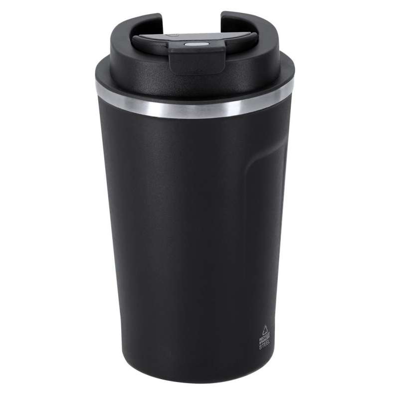 Isothermische beker 400 ml RVS met temperatuurdisplay - Isothermische mok tegen groothandelsprijzen