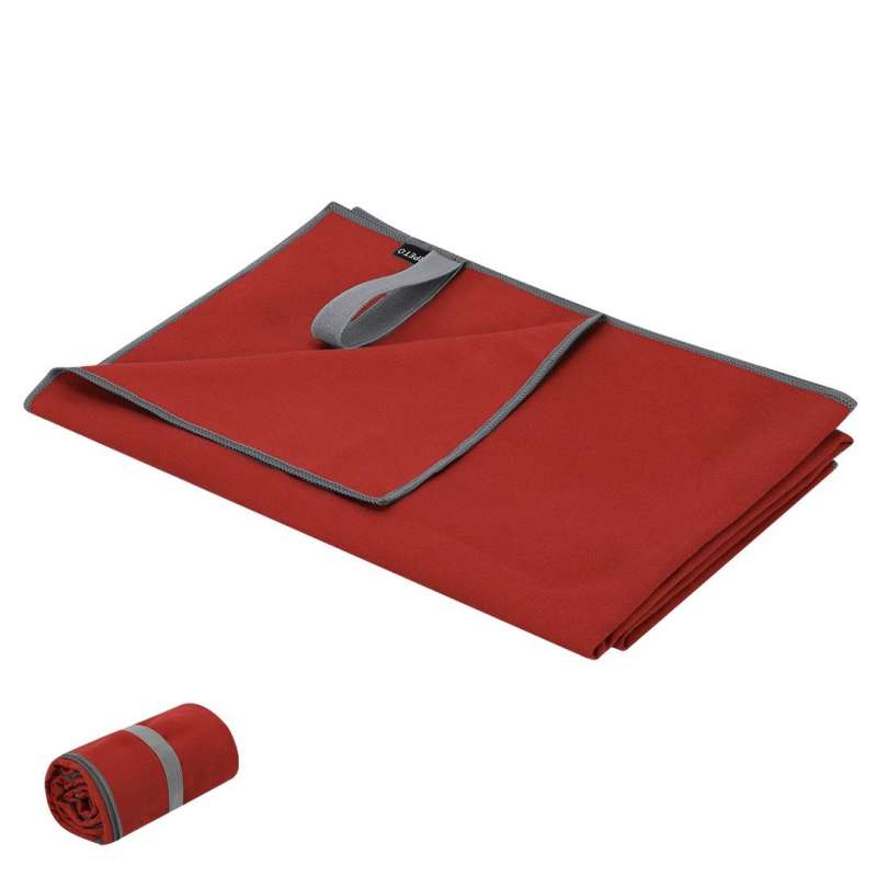 Ultra-absorberende RPET handdoek met elastische band tegen groothandelsprijzen - Microvezeldoek tegen groothandelsprijzen