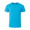 Uni Rundhals T-Shirt aus Baumwolle für Erwachsene - Produkte zu Großhandelspreisen Uni Rundhals T-Shirt aus Baumwolle für Erwachsene - Produkte zu Großhandelspreisen