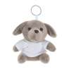 Portachiavi di peluche personalizzabile con t-shirt e anello - Portachiavi in peluche a prezzi all'ingrosso Portachiavi di peluche personalizzabile con t-shirt e anello - Portachiavi in peluche a prezzi all'ingrosso