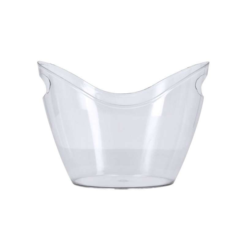 Transparent 4L PET Ice Bucket - Champagne Bucket at wholesale prices