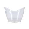 Transparent isvandsbeholder PET 4 L - Champagnebeholder til engrospris