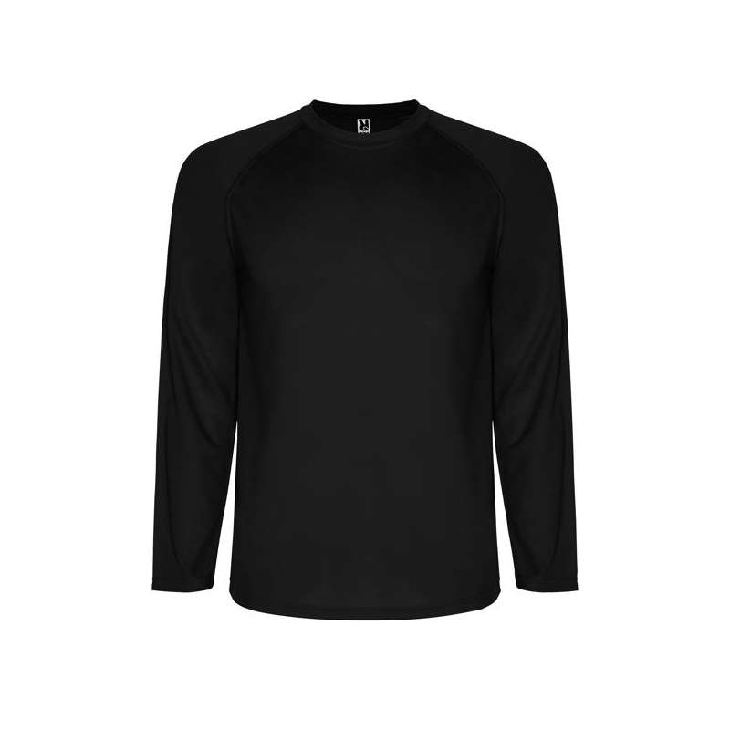 Technisch T-shirt lange mouwen raglan 150 g/m² - Sport T-shirt tegen groothandelsprijzen