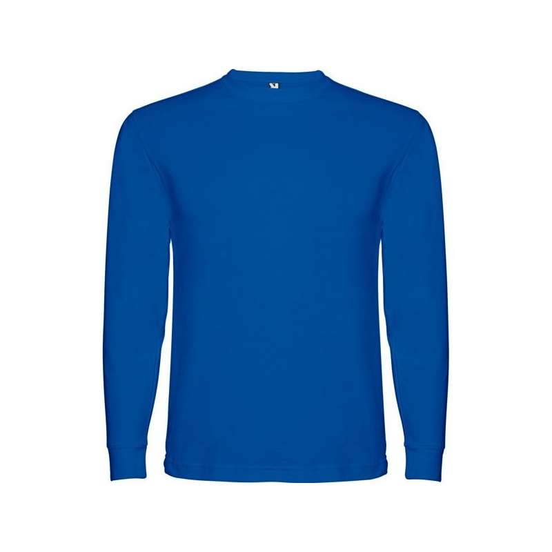T-shirt manches longues, tissu tubulaire, avec col rond quadruple épaisseur et poignets en côte 1x1 POINTER - T-Shirt manche longue à prix grossiste