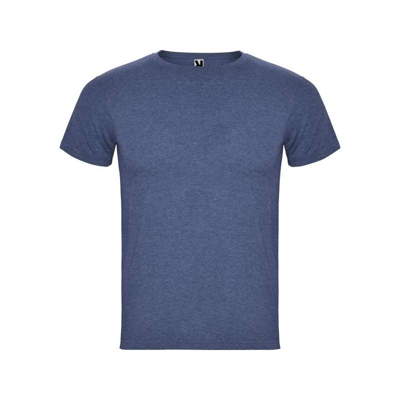 Chiné Kurzarm-T-Shirt, 150 g/m², rundem Kragen - T-Shirt zu Großhandelspreisen
