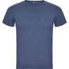 Kortærmet T-shirt i grå melange 150 g/m² - T-shirt til engrospris