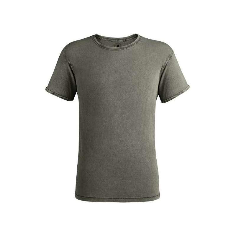 Korte mouw T-shirt jeans effect 160g/m2 - T-shirt tegen groothandelsprijzen