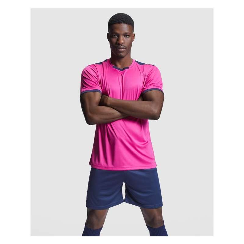 Kit de sport unisex composé de 2 t-shirts 1 short RACING à prix de gros - Sport set à prix grossiste