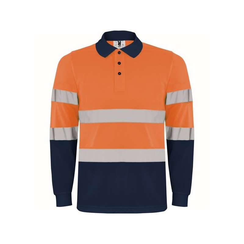 Polo técnico largo alta visibilidad 170 g/m² a precios de mayorista - ropa de alta visibilidad a precios de mayorista