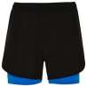 Short sportif pour femme avec maille interieur contrastée LANUS - Short à prix de gros Short sportif pour femme avec maille interieur contrastée LANUS - Short à prix de gros