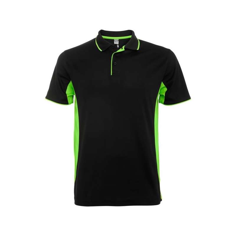 Polo tecnico bicolore maniche corte 150 g/m² a prezzi all'ingrosso - Polo a maniche corte a prezzi all'ingrosso