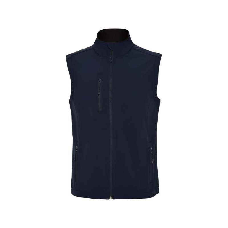 Chaleco softshell 2 capas con forro polar - Softshell a precios de mayorista