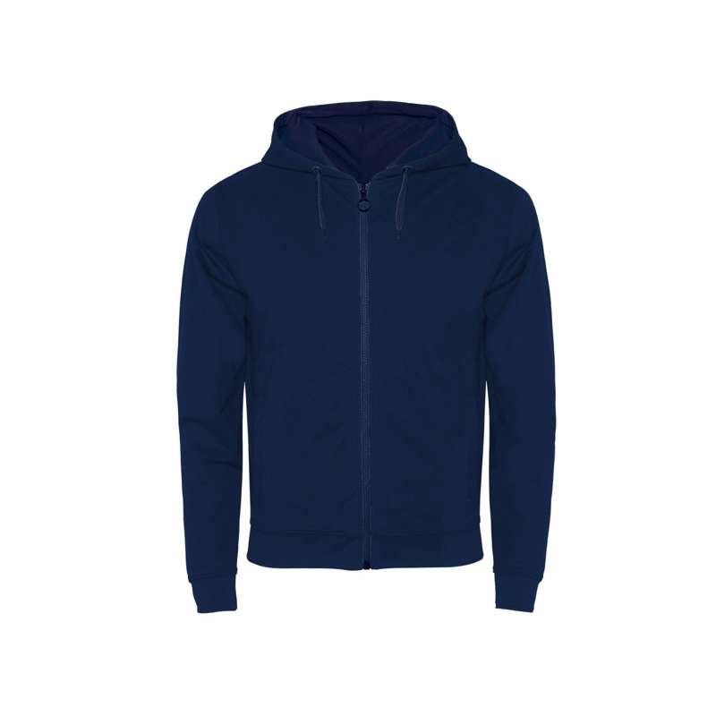 Fluorescerende hættetrØje med lynlås i 280 g - Sweatshirt til engrospris