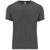 Korte Mouwen T-shirt in Grijs Gemêleerd - T-shirt tegen groothandelsprijzen